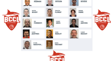Comité directeur 2021/2022 du Basket Charpennes Croix-Luizet